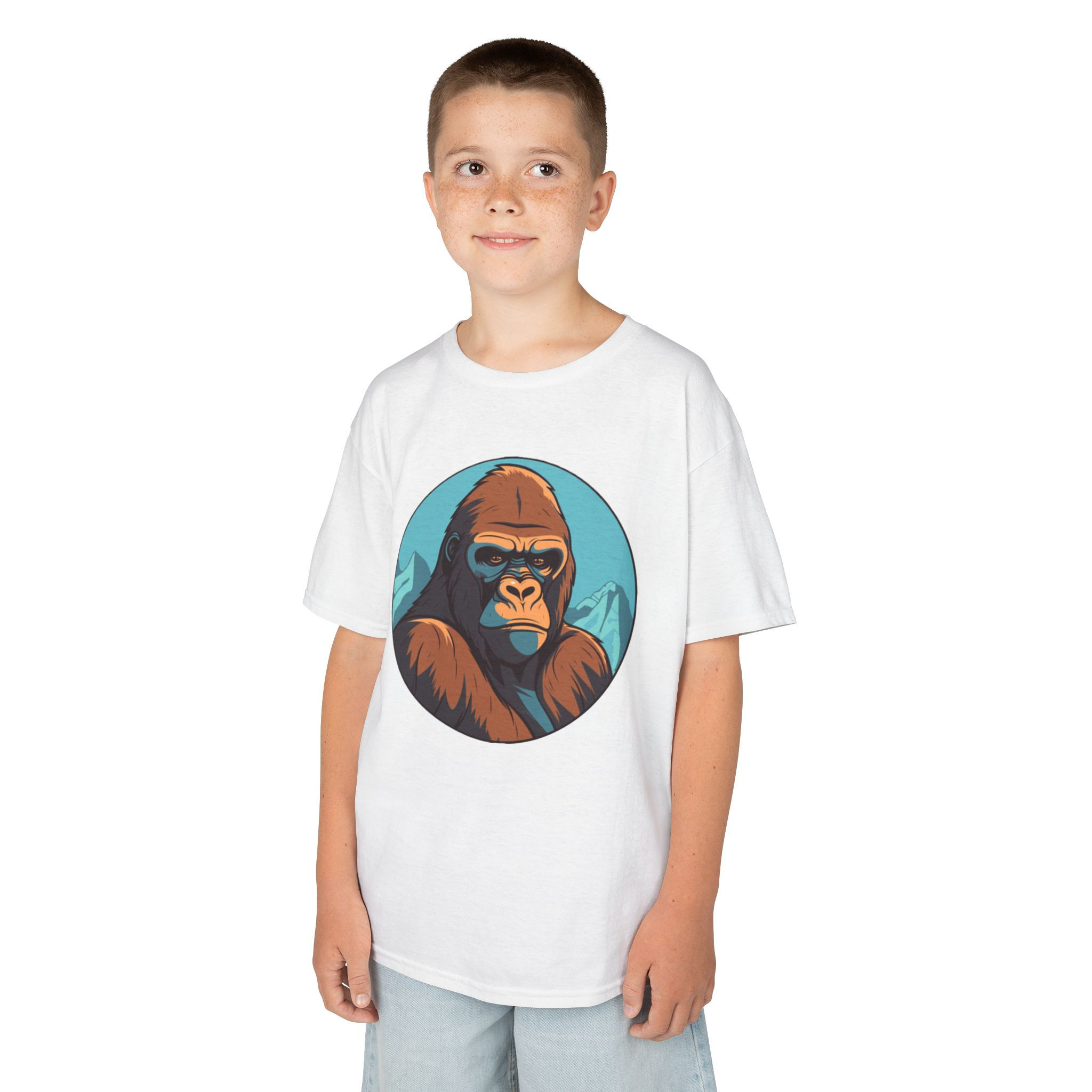 Gorilla Colorful Kids Heavy Cotton™ Tee