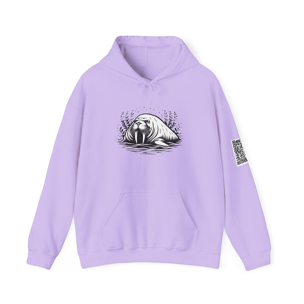 Thumbnail: Walrus Unisex Heavy Blend™ Hooded Sweatshirt