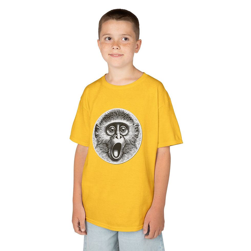 Thumbnail: Spider Monkey Kids Heavy Cotton™ Tee