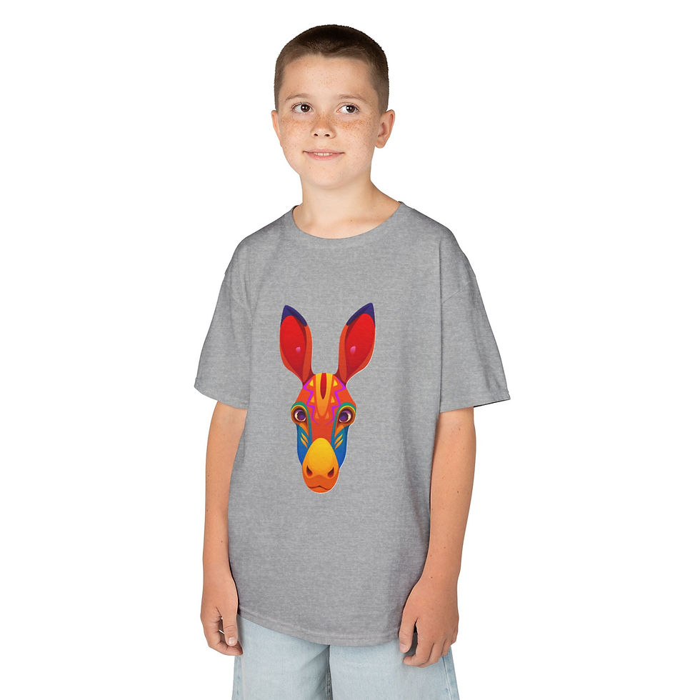 Thumbnail: Donkey Colorful Kids Heavy Cotton™ Tee