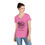 Thumbnail: Romans 12:2 Never Blend In Ladies' V-Neck T-Shirt
