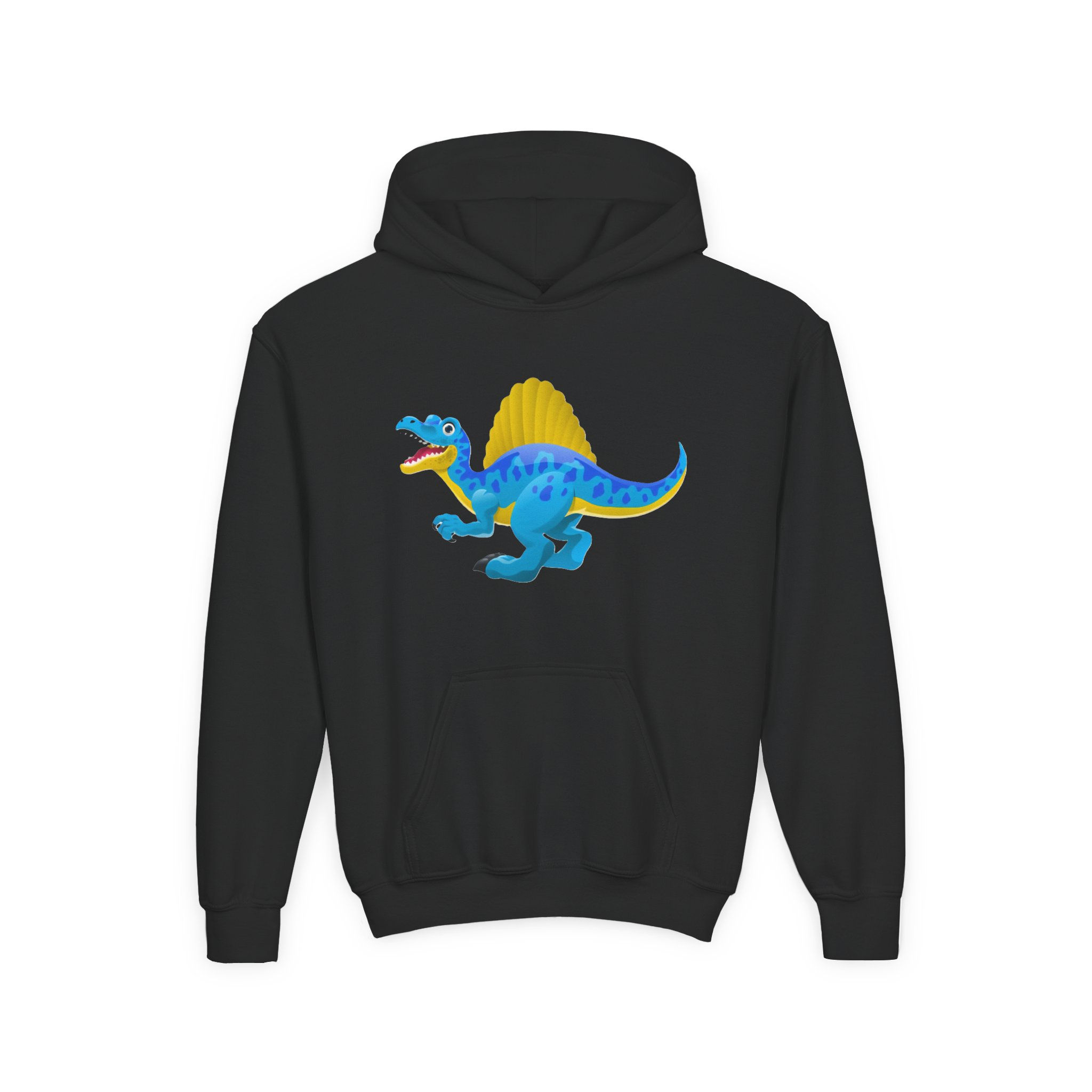 Spinosaurus Colorful Youth Heavy Blend Hooded Sweatshirt