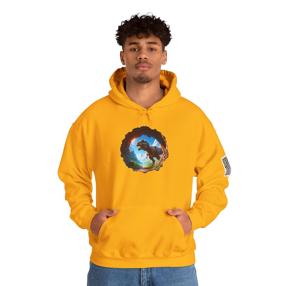 Thumbnail: T-Rex Unisex Heavy Blend™ Hooded Sweatshirt
