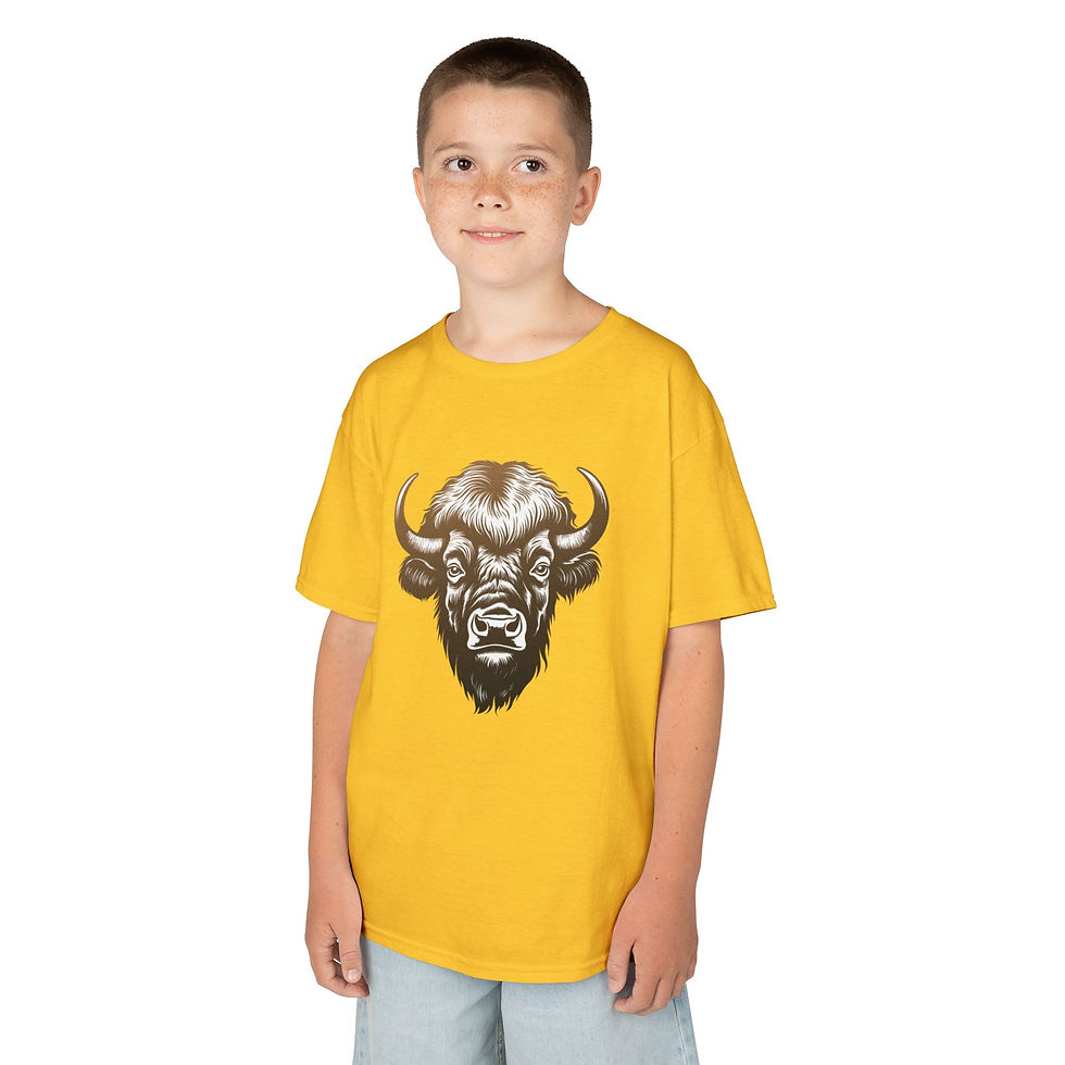 Thumbnail: Bison Kids Heavy Cotton™ Tee