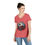 Thumbnail: Bald Eagle Colorful Patriotic Ladies' V-Neck T-Shirt