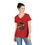 Thumbnail: Ankylosaurus Ladies' V-Neck T-Shirt