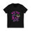 Thumbnail: We're all mad here in Wonderland Unisex Jersey Short Sleeve V-Neck Tee