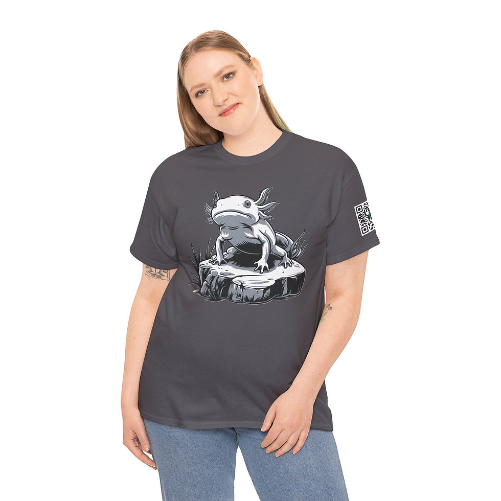 Thumbnail: Axolotl Unisex Heavy Cotton Tee