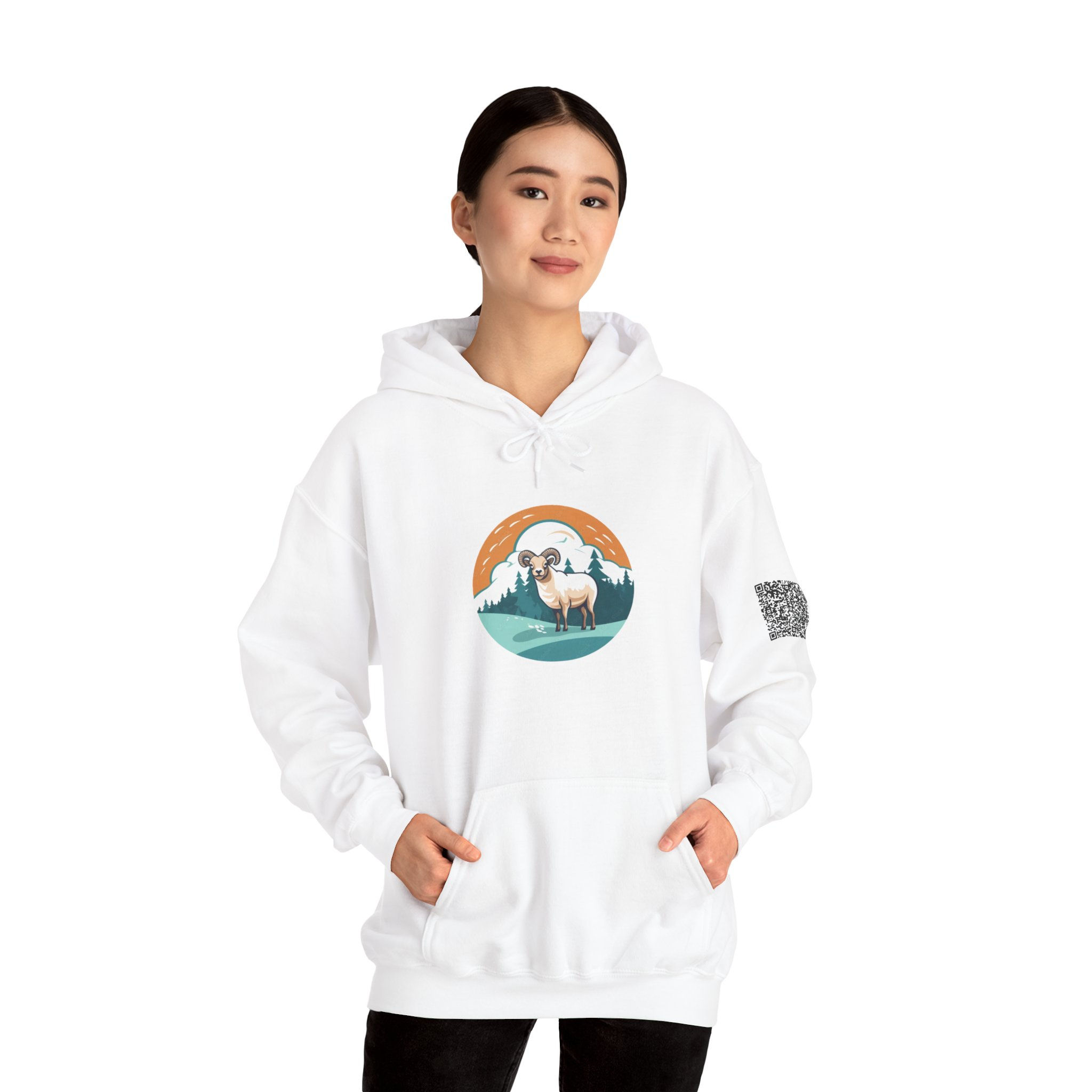 Sheep Colorful Unisex Heavy Blend™ Hooded Sweatshirt