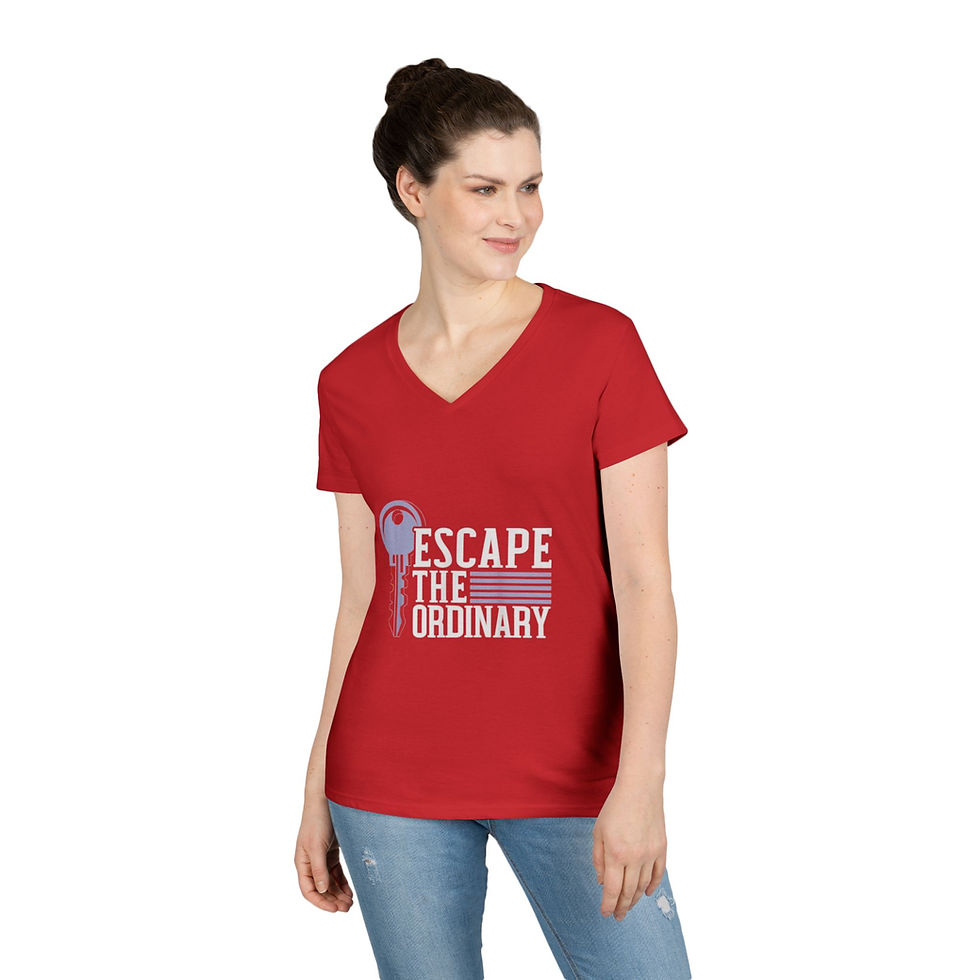 Thumbnail: Ordinary Ladies' V-Neck T-Shirt