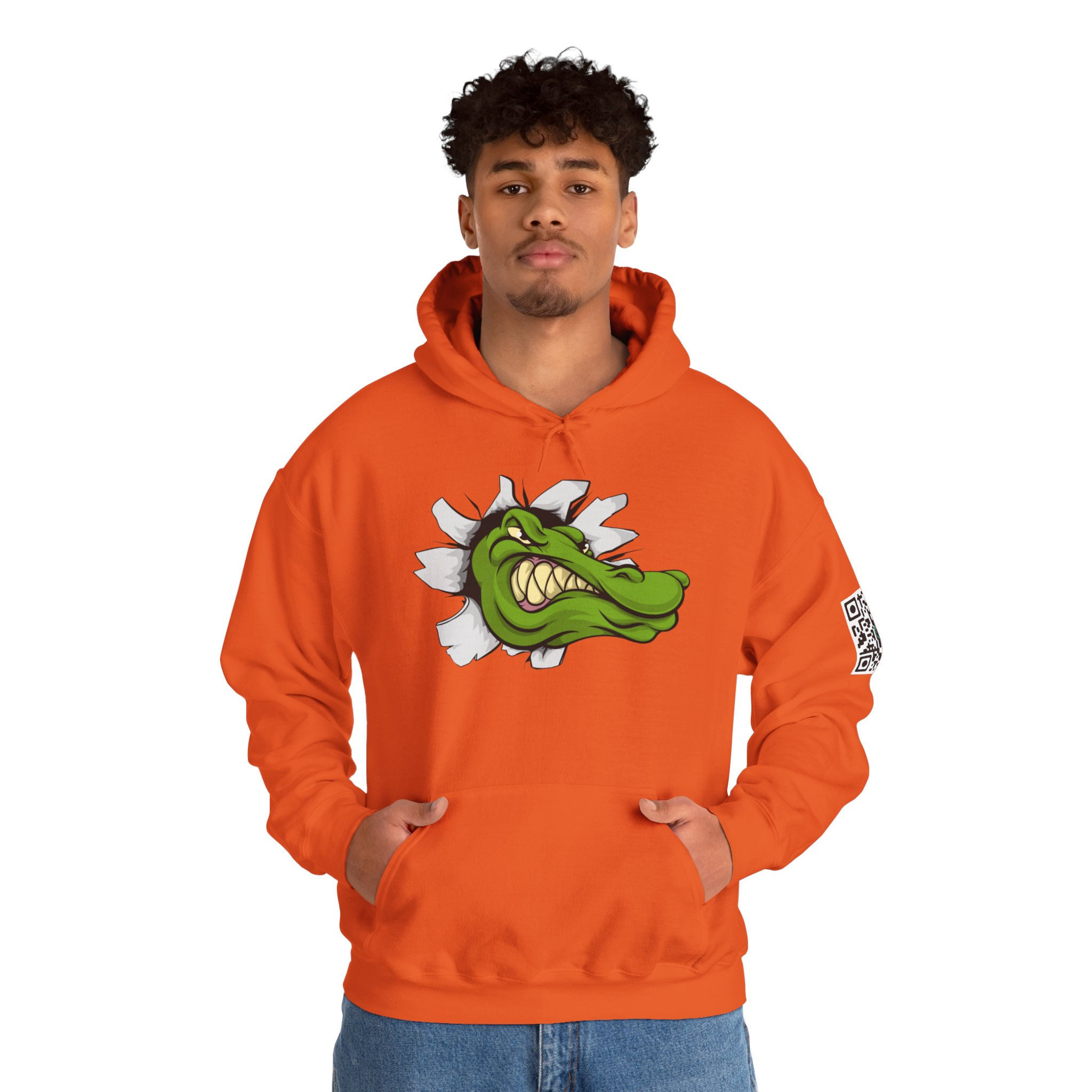 Alligator Colorful Unisex Heavy Blend™ Hooded Sweatshirt