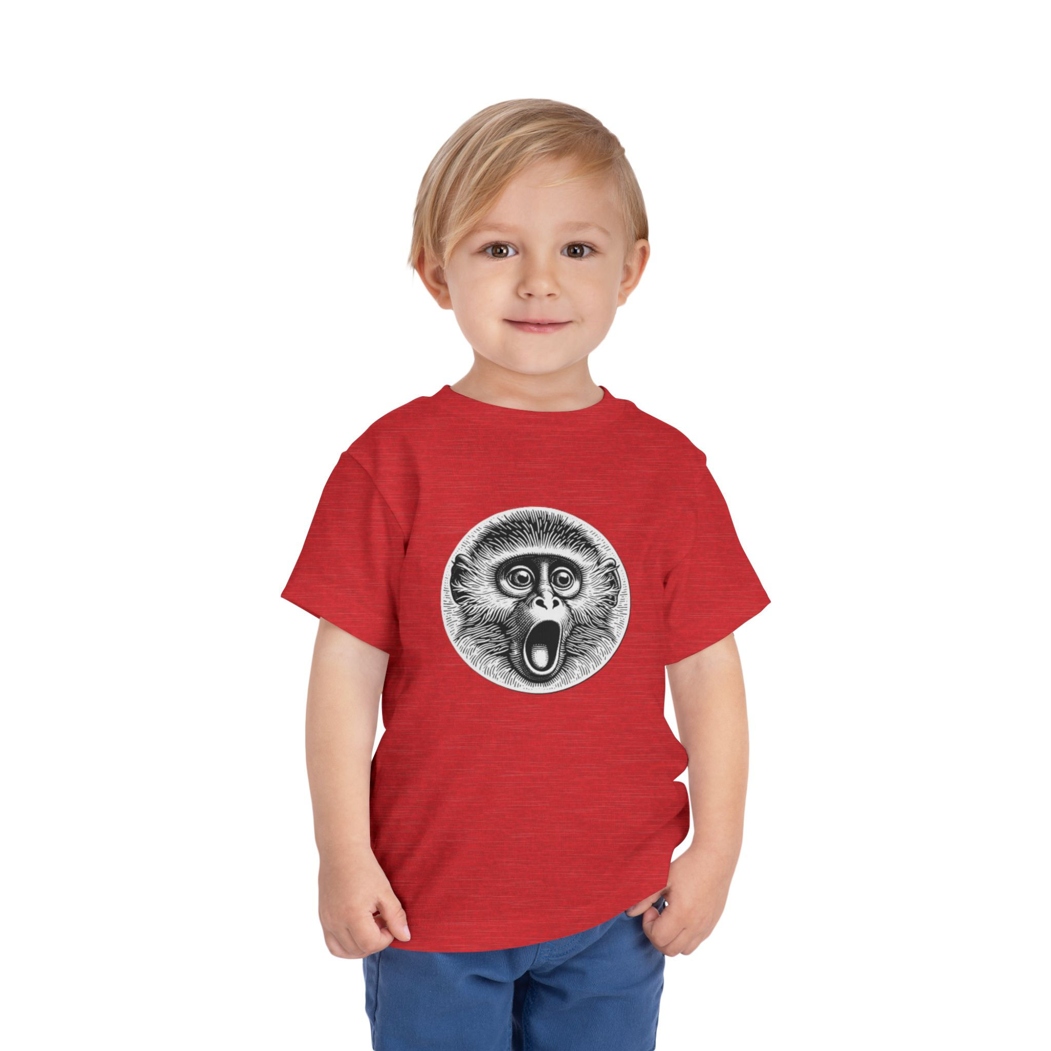 Spider Monkey Toddler Short Sleeve Tee
