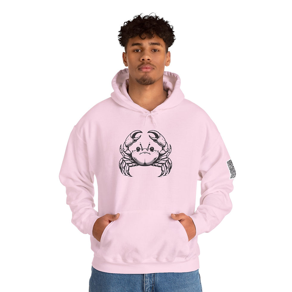 Thumbnail: Crab Unisex Heavy Blend™ Hooded Sweatshirt