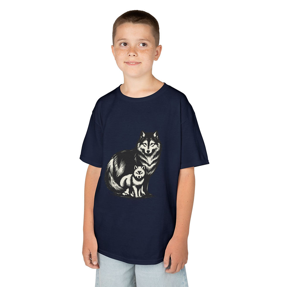 Thumbnail: Wolf Kids Heavy Cotton™ Tee