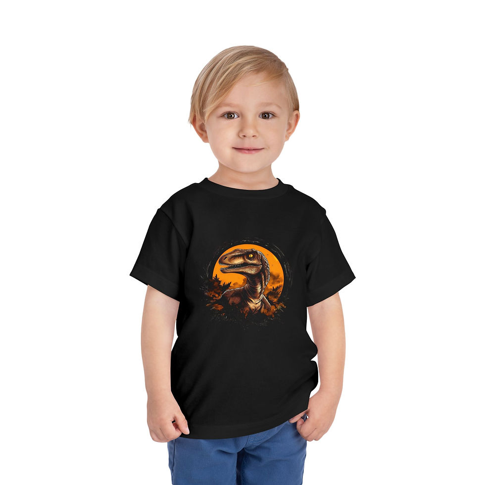 Thumbnail: Velociraptor Toddler Short Sleeve Tee