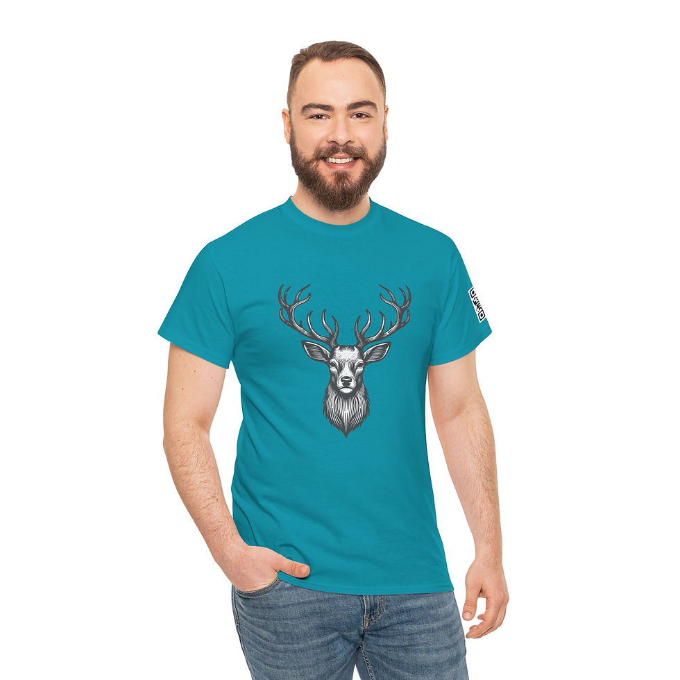 Thumbnail: Deer Unisex Heavy Cotton Tee