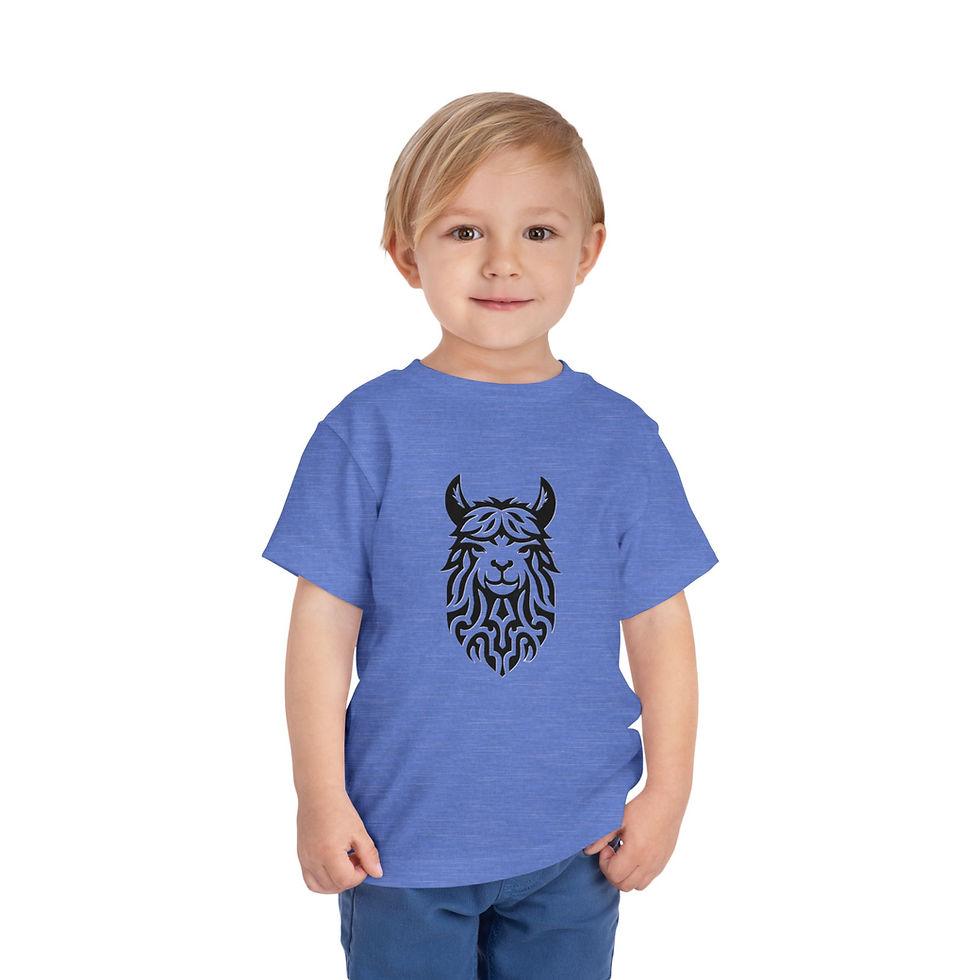 Thumbnail: Llama Toddler Short Sleeve Tee