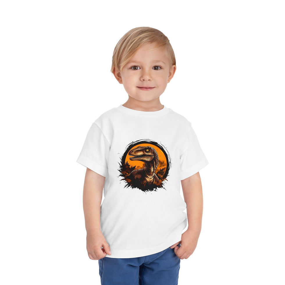 Thumbnail: Velociraptor Toddler Short Sleeve Tee
