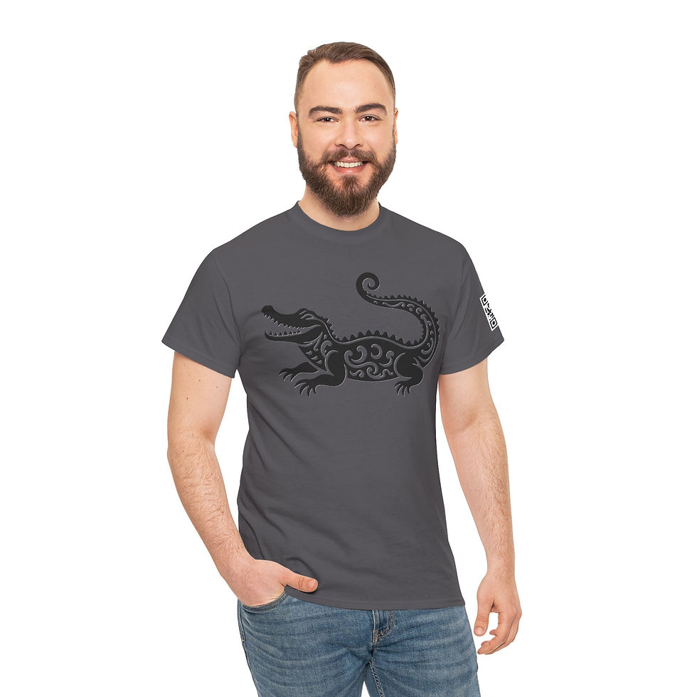 Thumbnail: Crocodile Unisex Heavy Cotton Tee