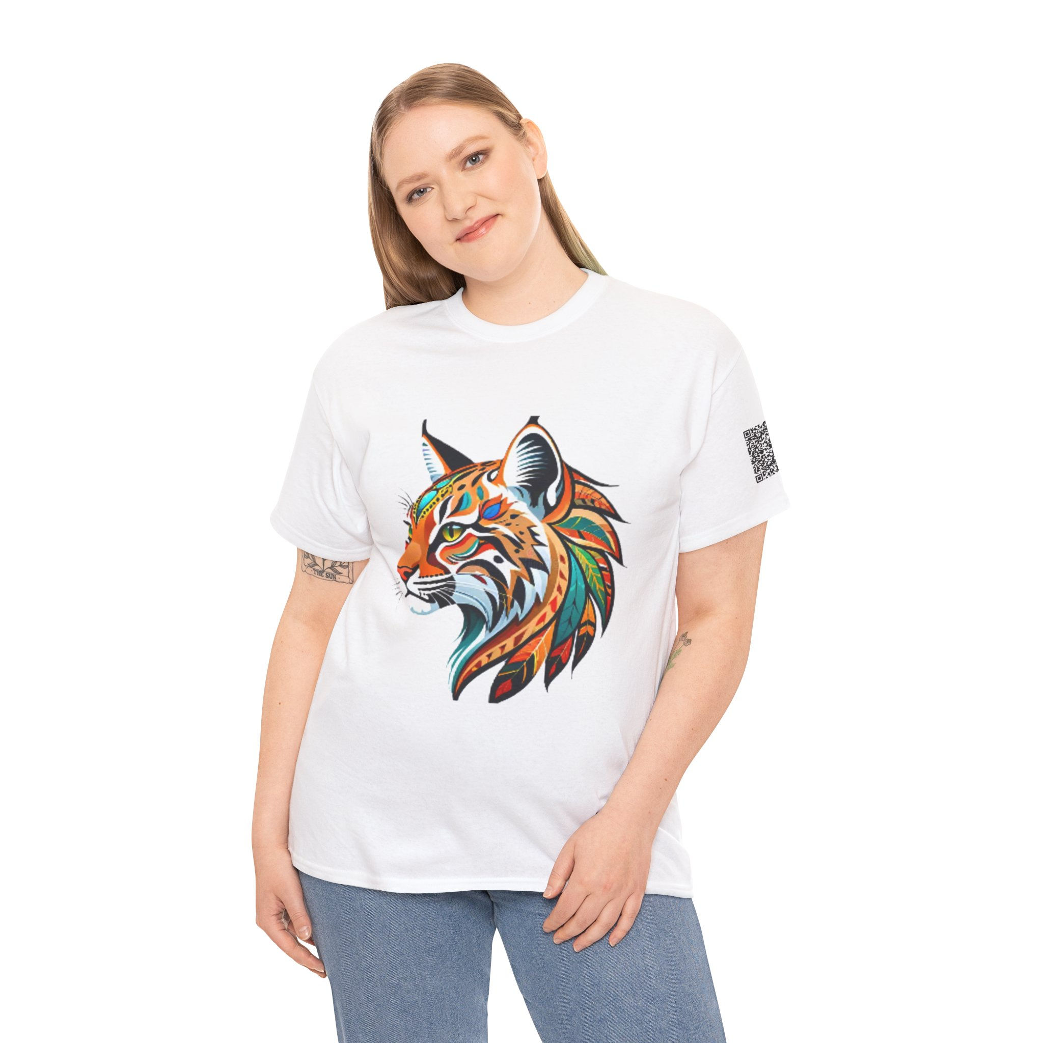 Bobcat Colorful Unisex Heavy Cotton Tee
