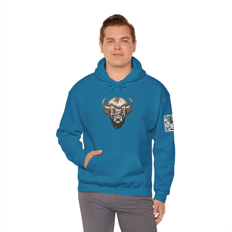 Thumbnail: Bison Unisex Heavy Blend™ Hoodie