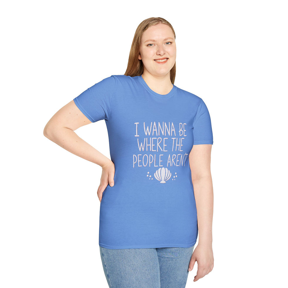 Thumbnail: No People Unisex Softstyle T-Shirt
