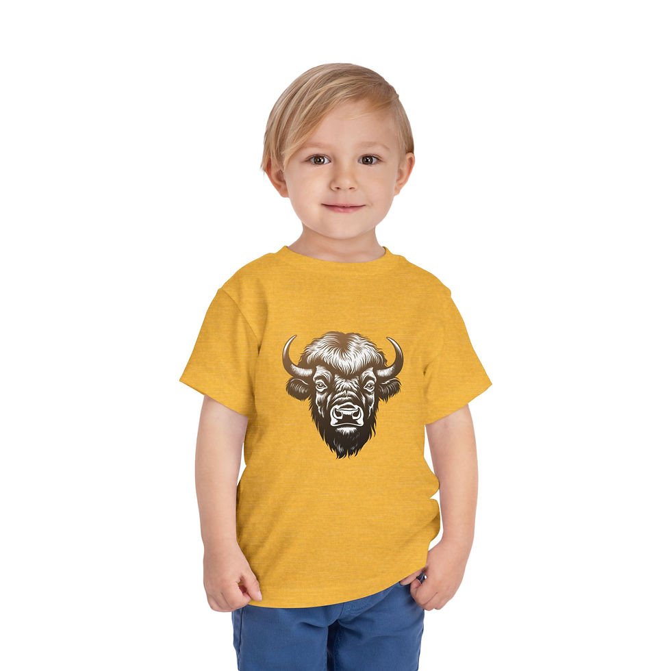 Thumbnail: Bison Toddler Short Sleeve Tee