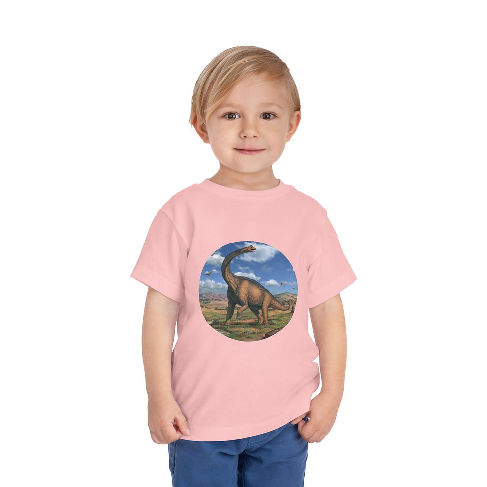 Thumbnail: Brachiosaurus Toddler Short Sleeve Tee
