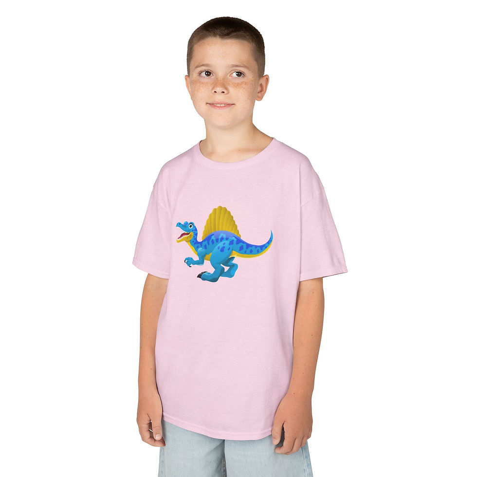 Thumbnail: Spinosaurus Colorful Kids Heavy Cotton™ Tee