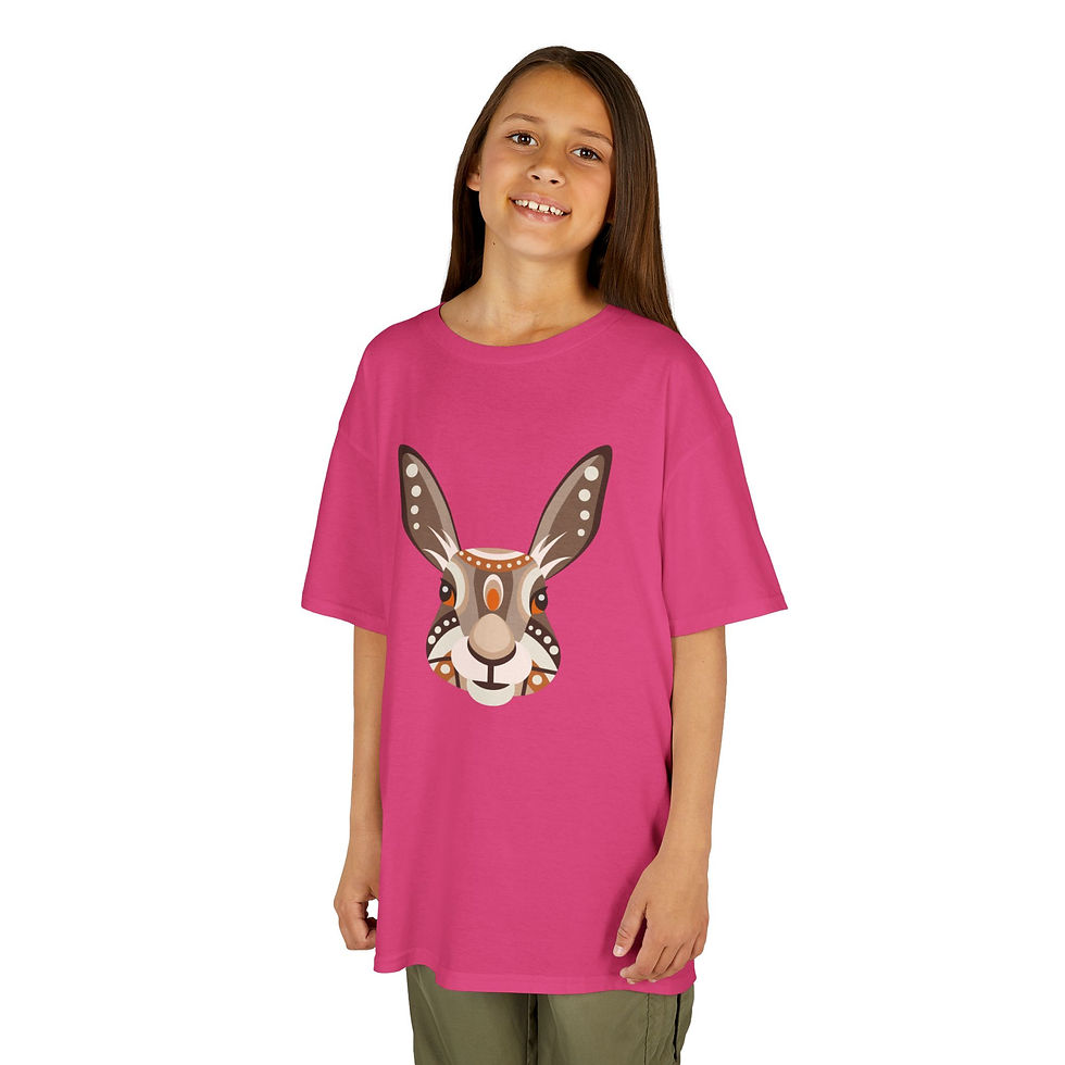 Thumbnail: Rabbit Colorful Kids Heavy Cotton™ Tee