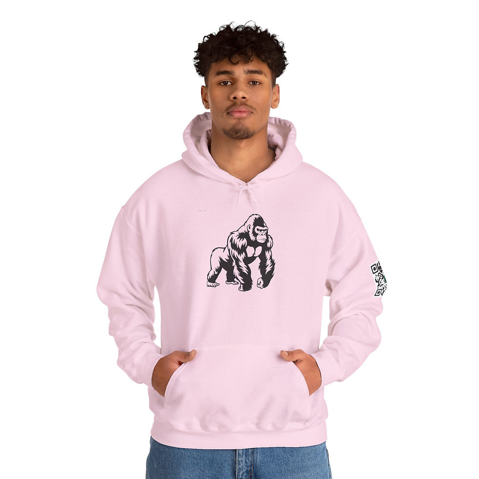 Thumbnail: Gorilla Unisex Heavy Blend™ Hooded Sweatshirt