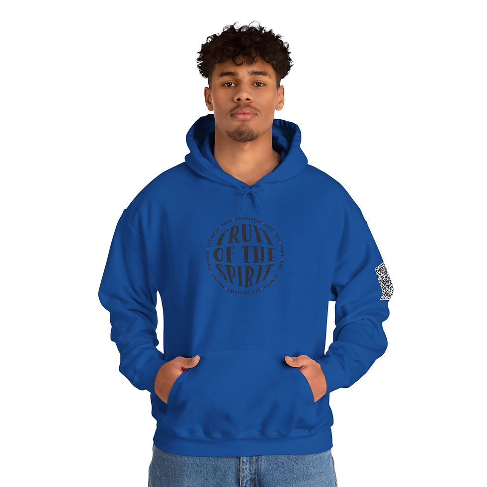 Thumbnail: Galatians 5:22 Fruit of the Spirit Unisex Heavy Blend™ Hooded Sweatshirt