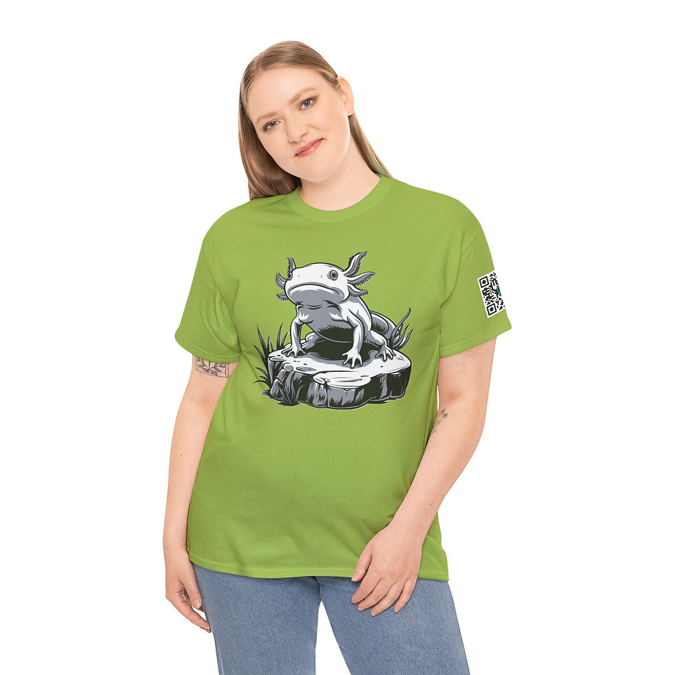 Thumbnail: Axolotl Unisex Heavy Cotton Tee