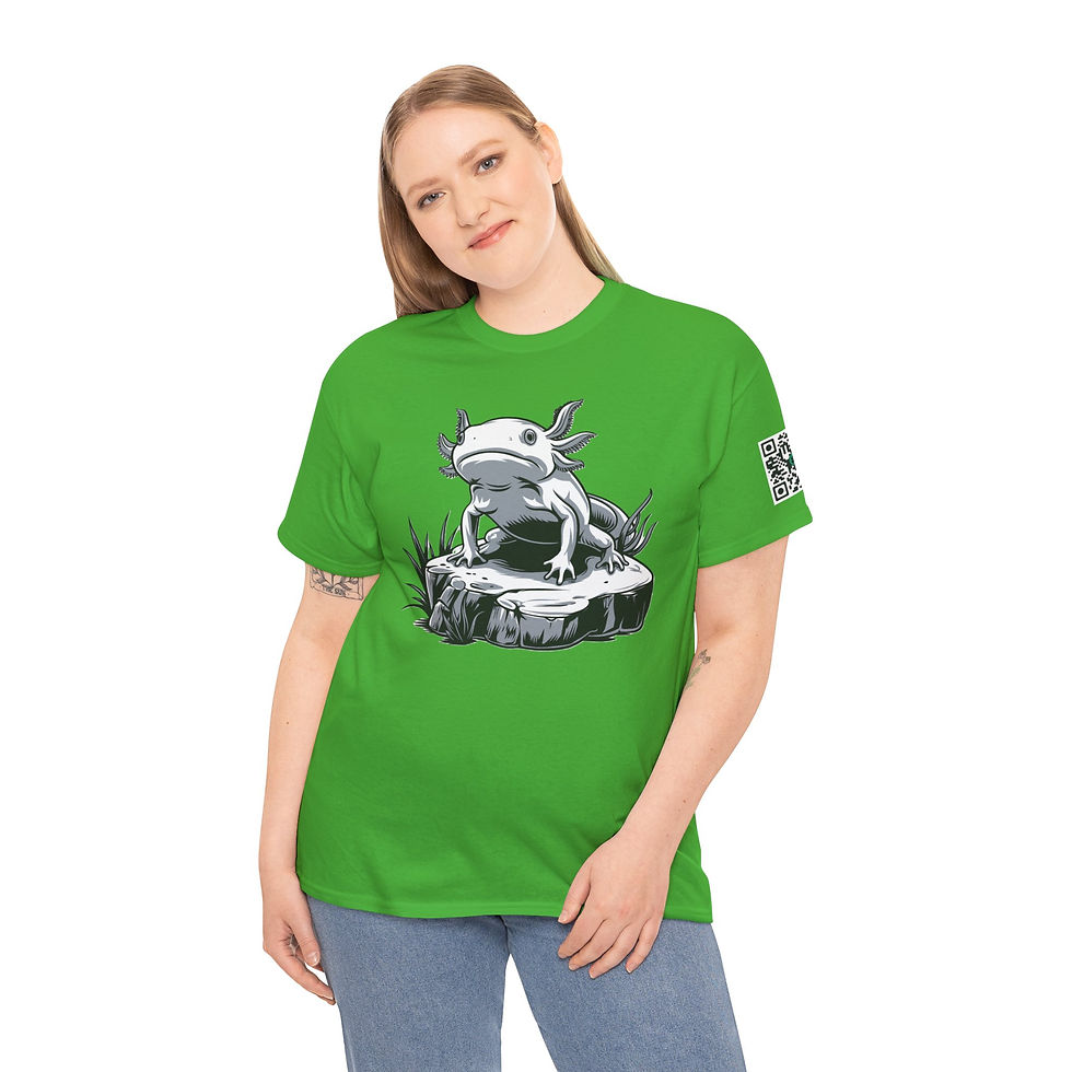 Thumbnail: Axolotl Unisex Heavy Cotton Tee