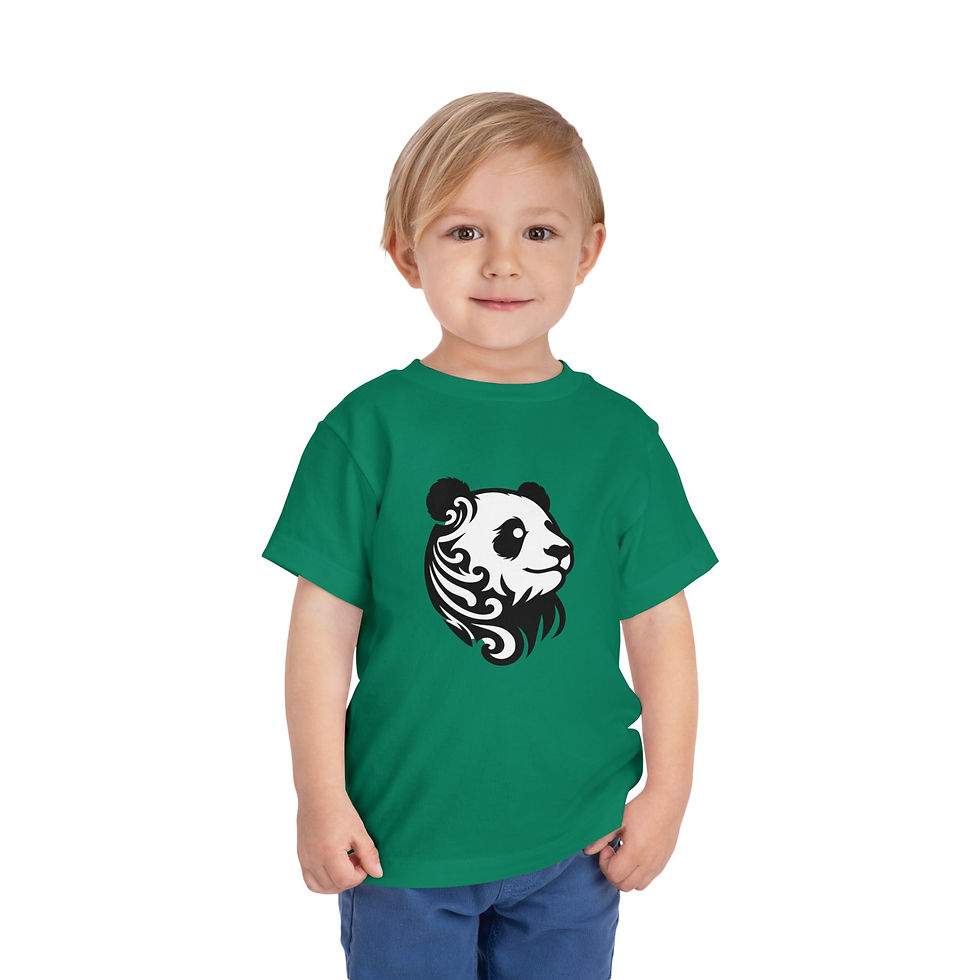 Thumbnail: Giant Panda Bear Toddler Short Sleeve Tee