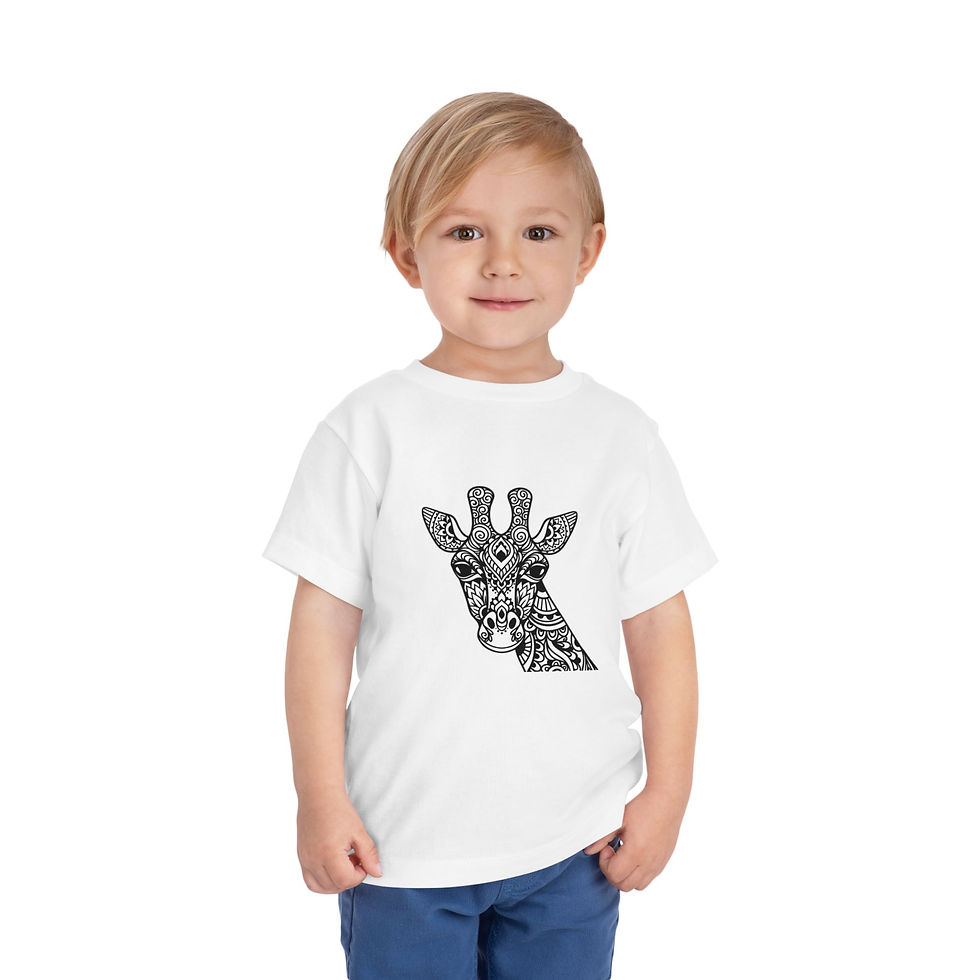 Thumbnail: Giraffe Toddler Short Sleeve Tee
