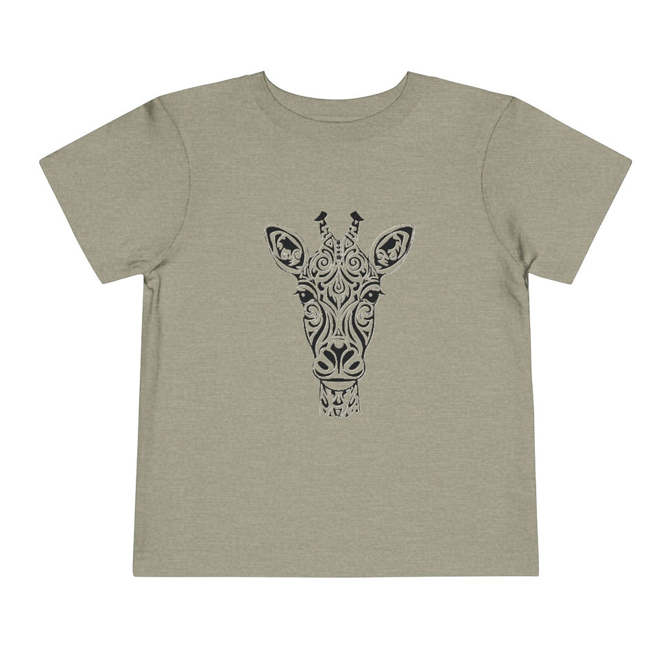 Thumbnail: Giraffe Toddler Short Sleeve Tee