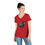 Thumbnail: Armadillo Ladies' V-Neck T-Shirt