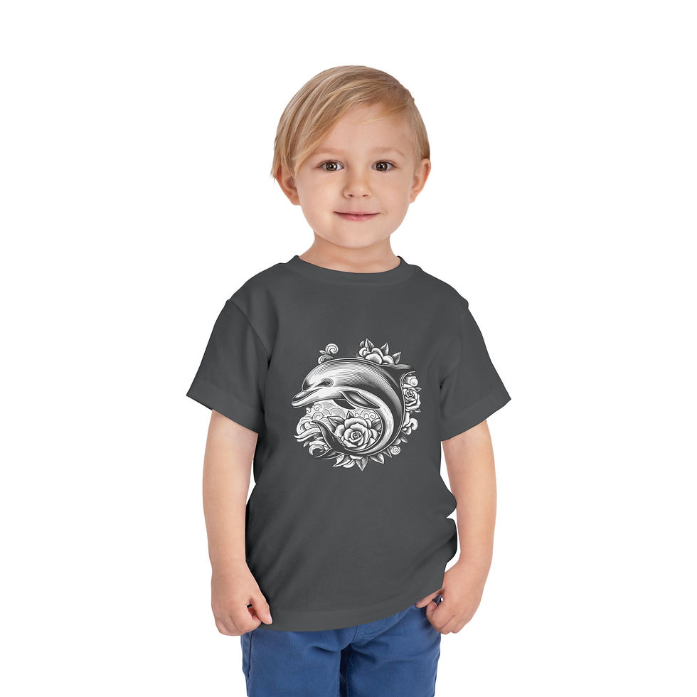 Thumbnail: Dolphin Toddler Short Sleeve Tee