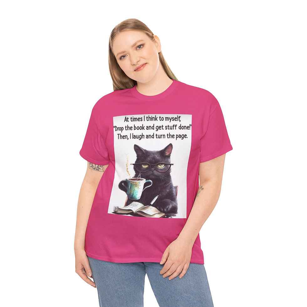 Thumbnail: Book Lover's Turn the Page T-shirt