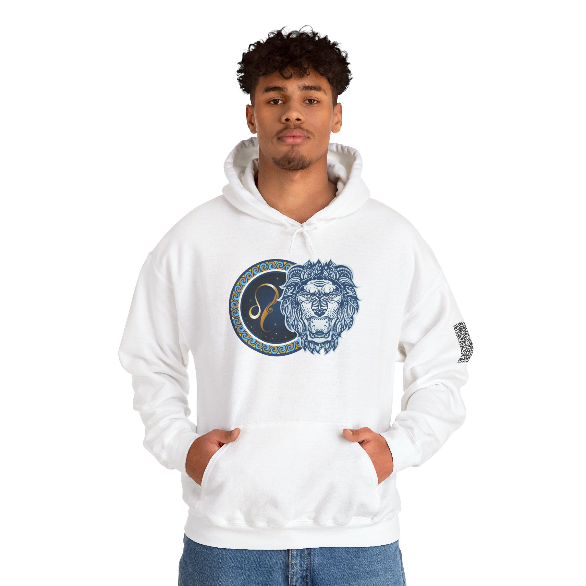 Leo Zodiac Unisex Heavy Blend™ Hooded Sweatshirt