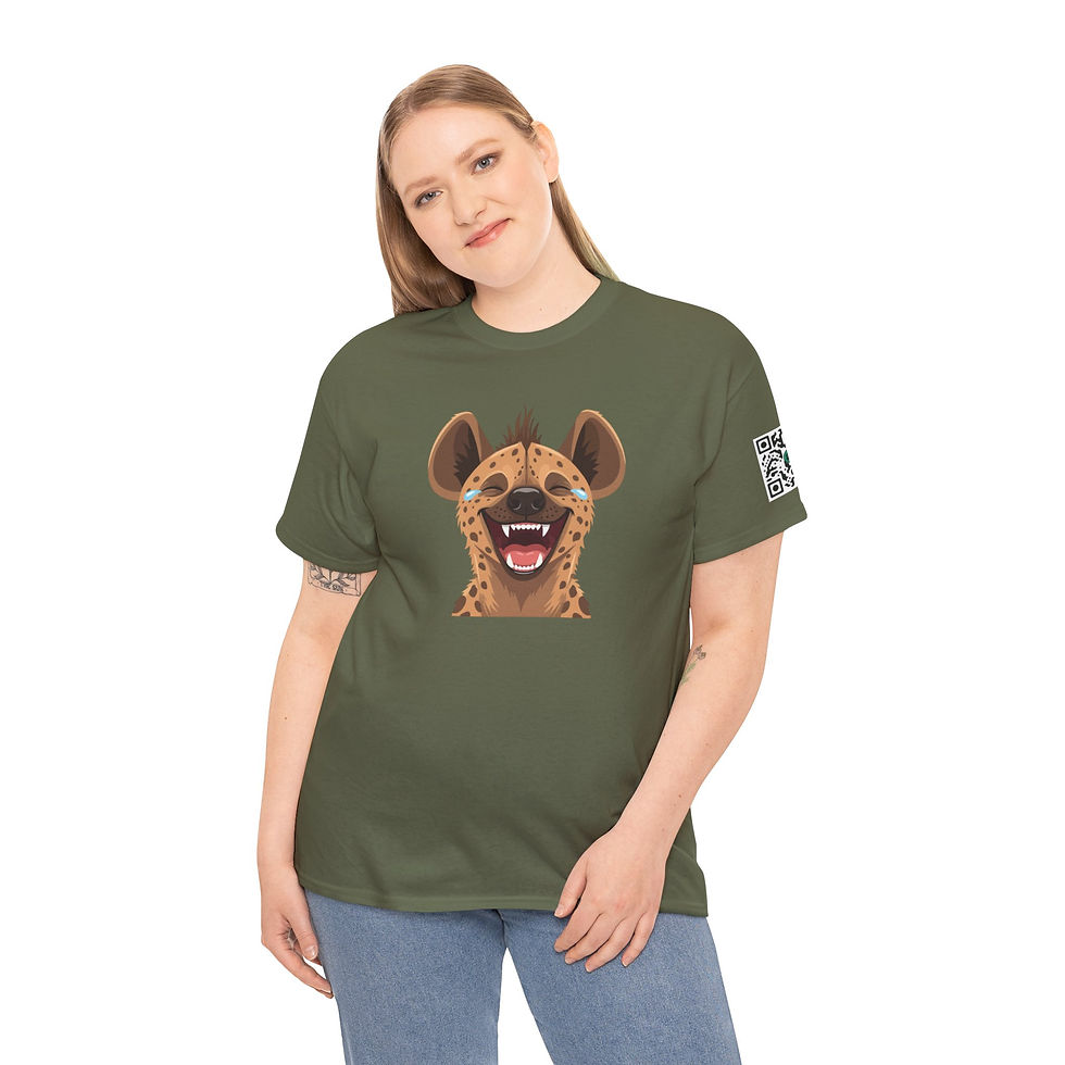 Thumbnail: Hyena Colorful Unisex Heavy Cotton Tee