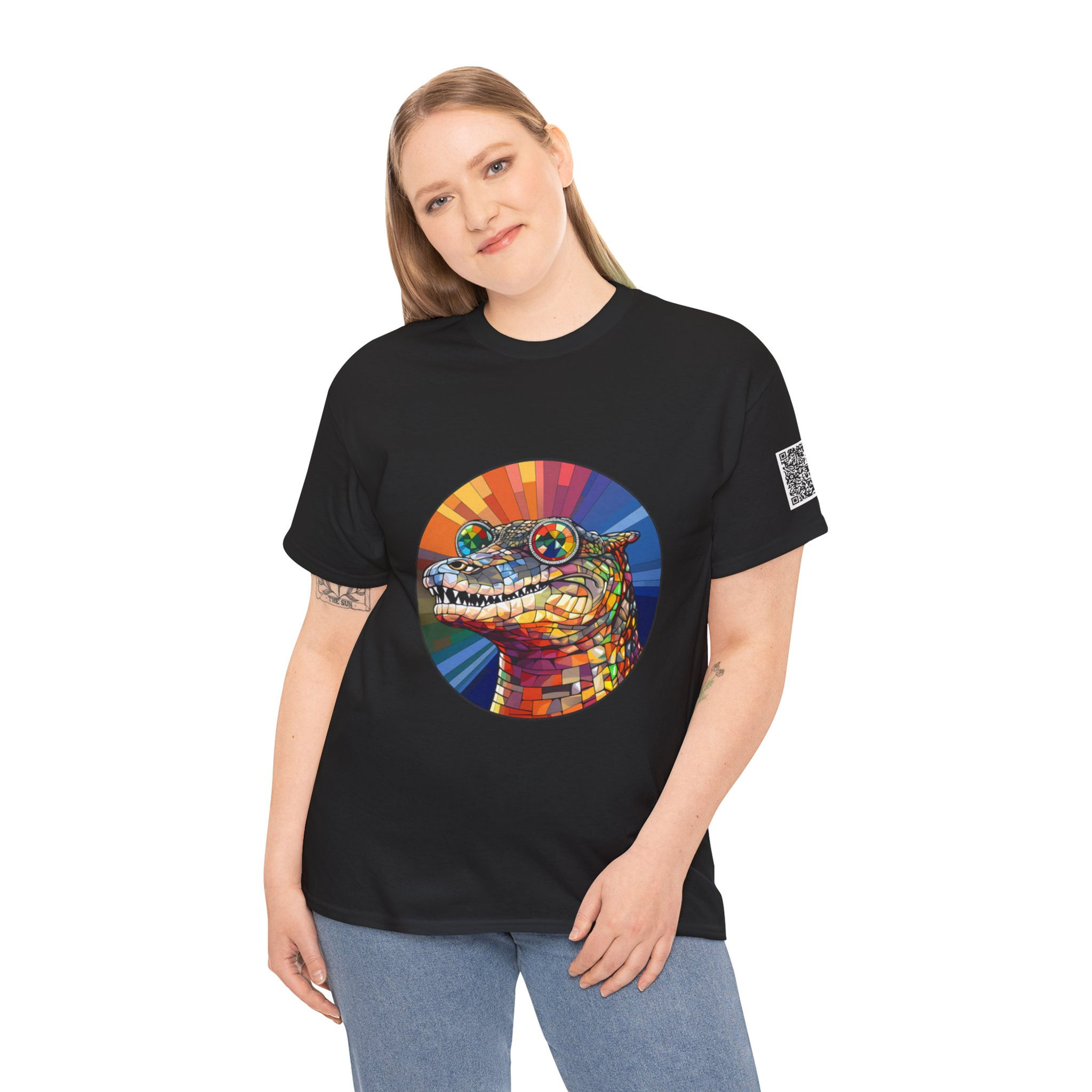 Alligator Colorful Unisex Heavy Cotton Tee