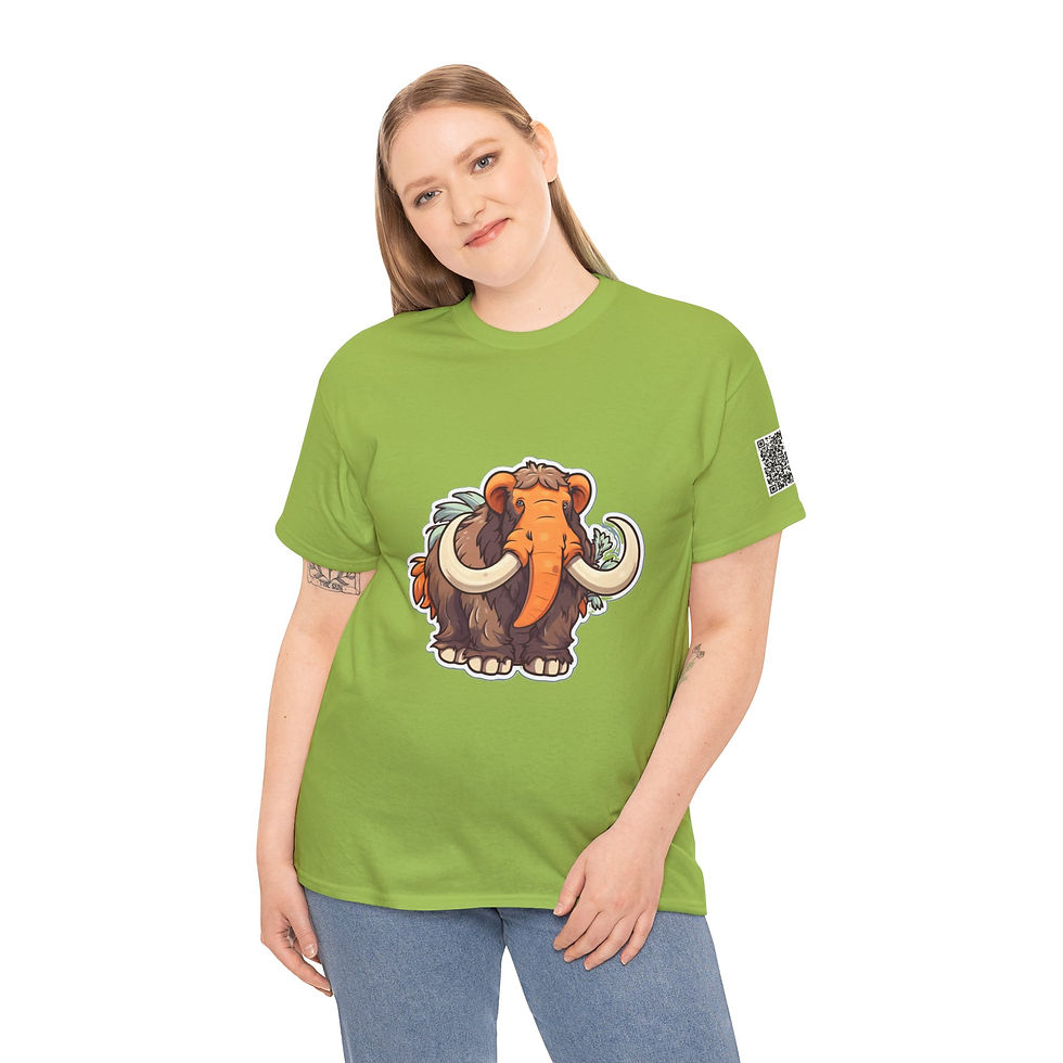 Thumbnail: Wooly Mammoth Unisex Heavy Cotton Tee