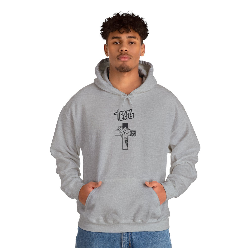 Thumbnail: Never Hold Your Head Down Unisex Heavy Blend™ Hooded Sweatshirt