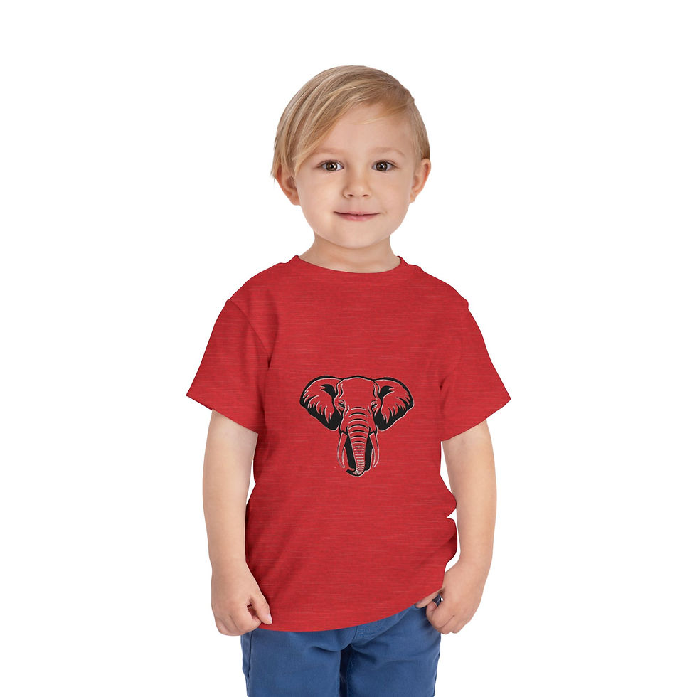 Thumbnail: Elephant Toddler Short Sleeve Tee