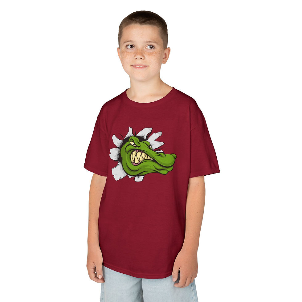 Thumbnail: Alligator Colorful Kids Heavy Cotton™ Tee