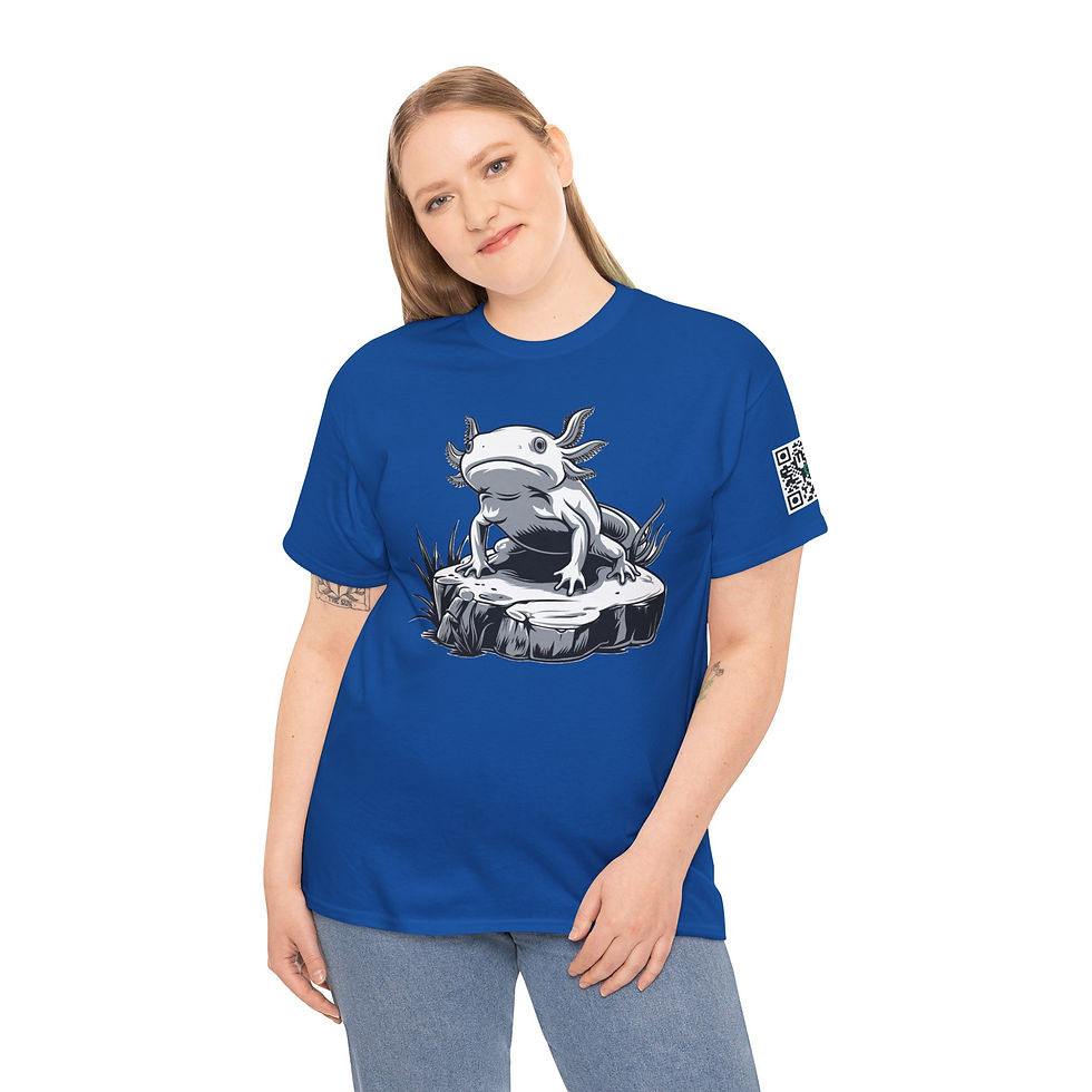Thumbnail: Axolotl Unisex Heavy Cotton Tee