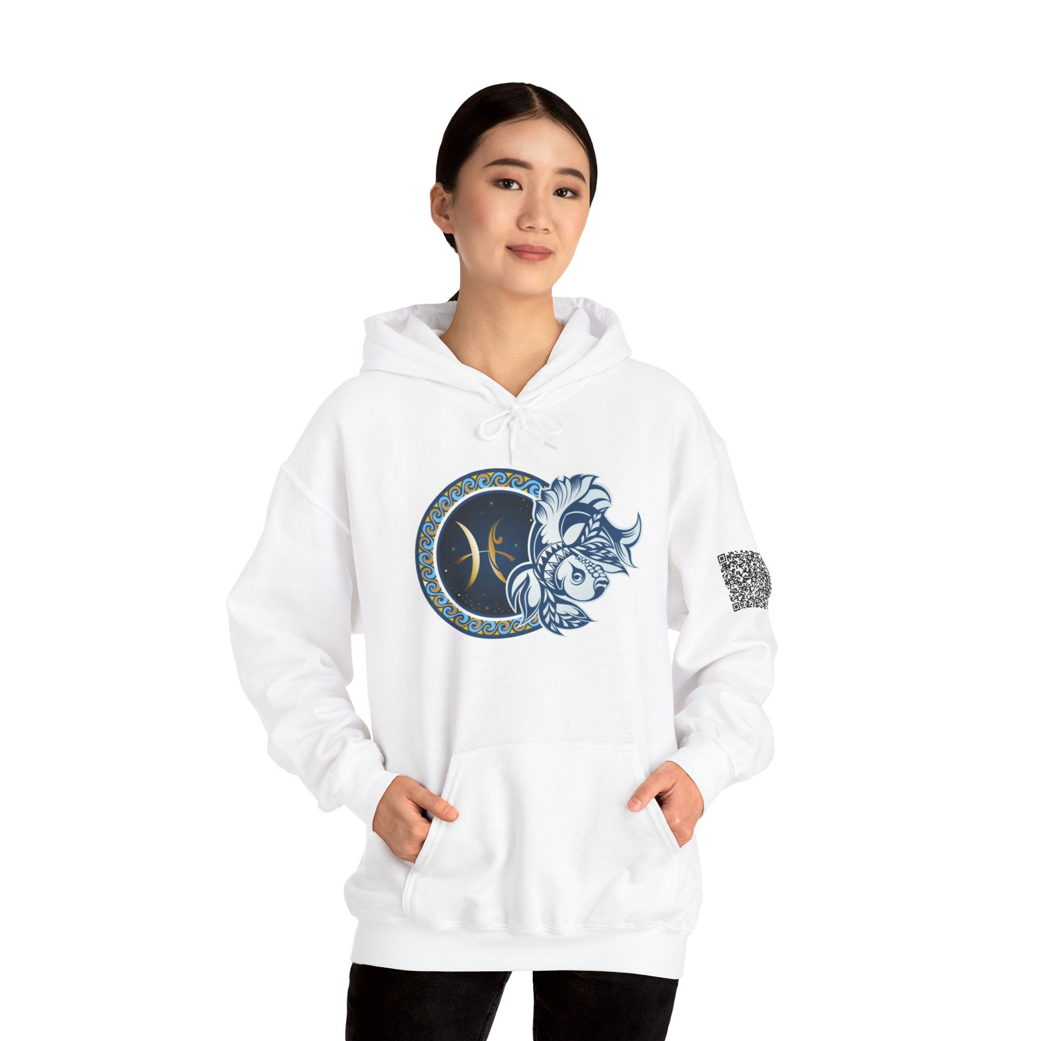 Pisces Zodiac Unisex Heavy Blend™ Hooded Sweatshirt
