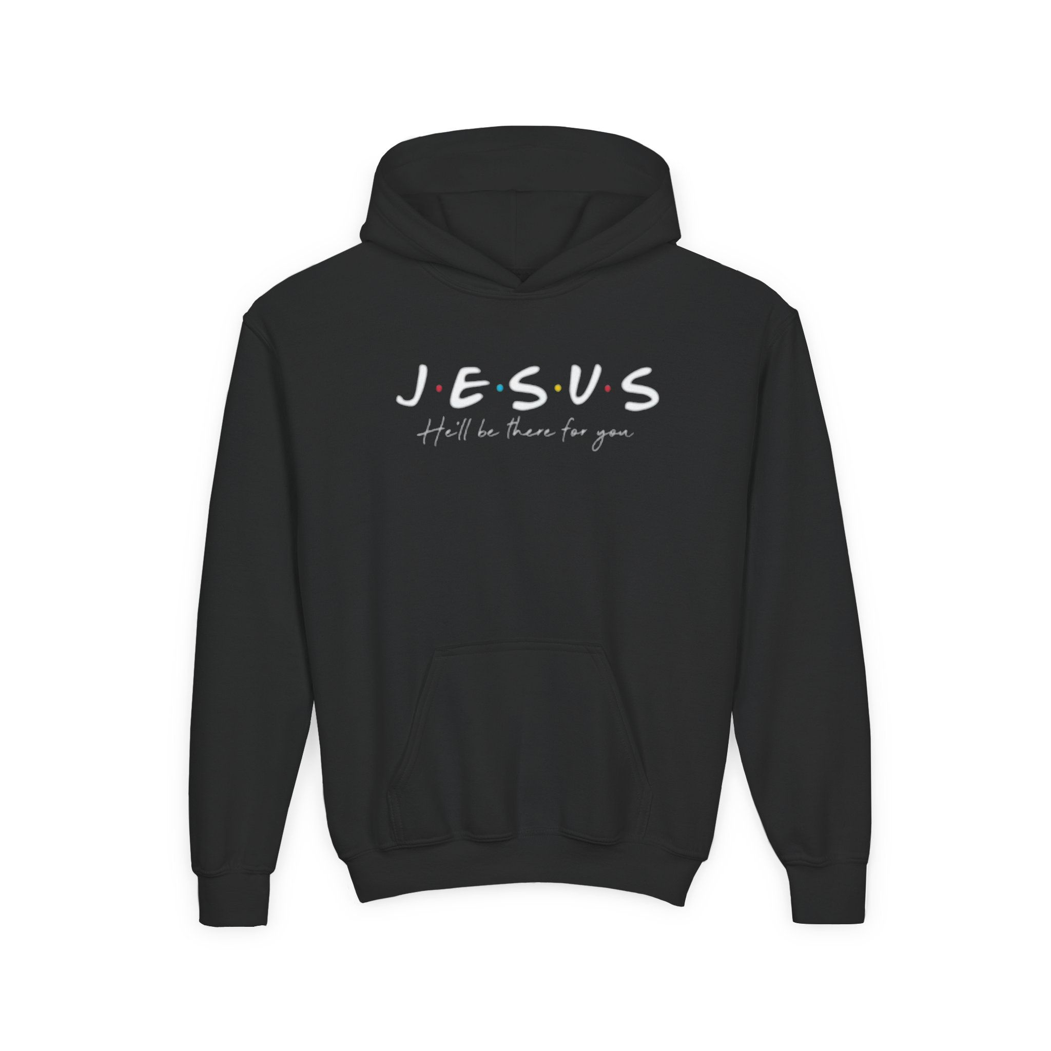 John 15:15 Jesus Friend Youth Heavy Blend Hooded Sweatshirt